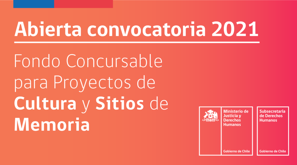 Seremi de Justicia llama a postular a los Fondos de Cultura y Sitios de Memoria 2021