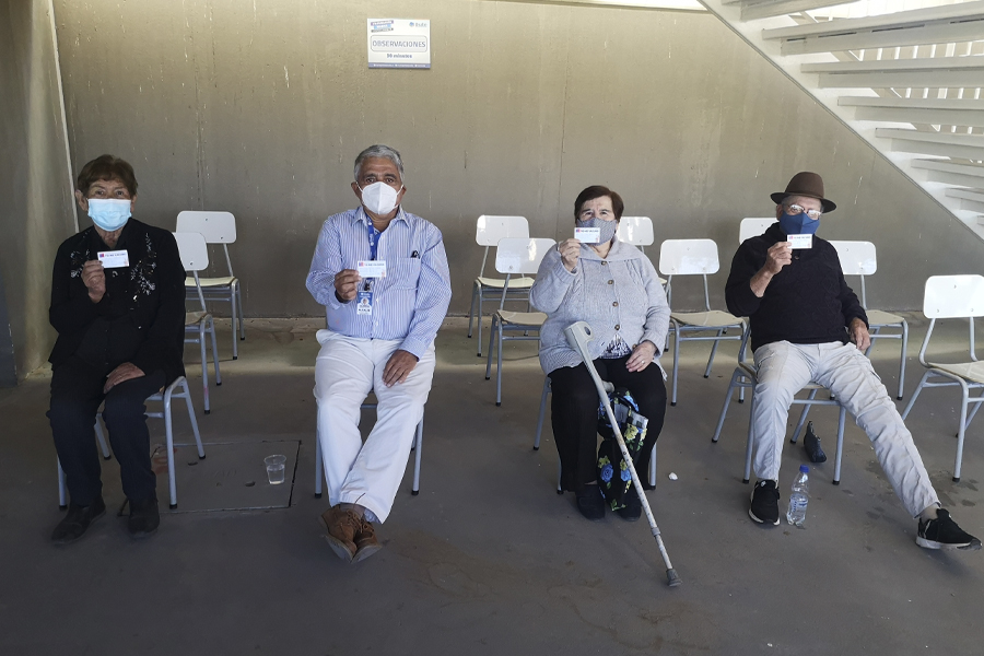 Más de 3 mil personas se han vacunado contra el Covid-19 en Ovalle