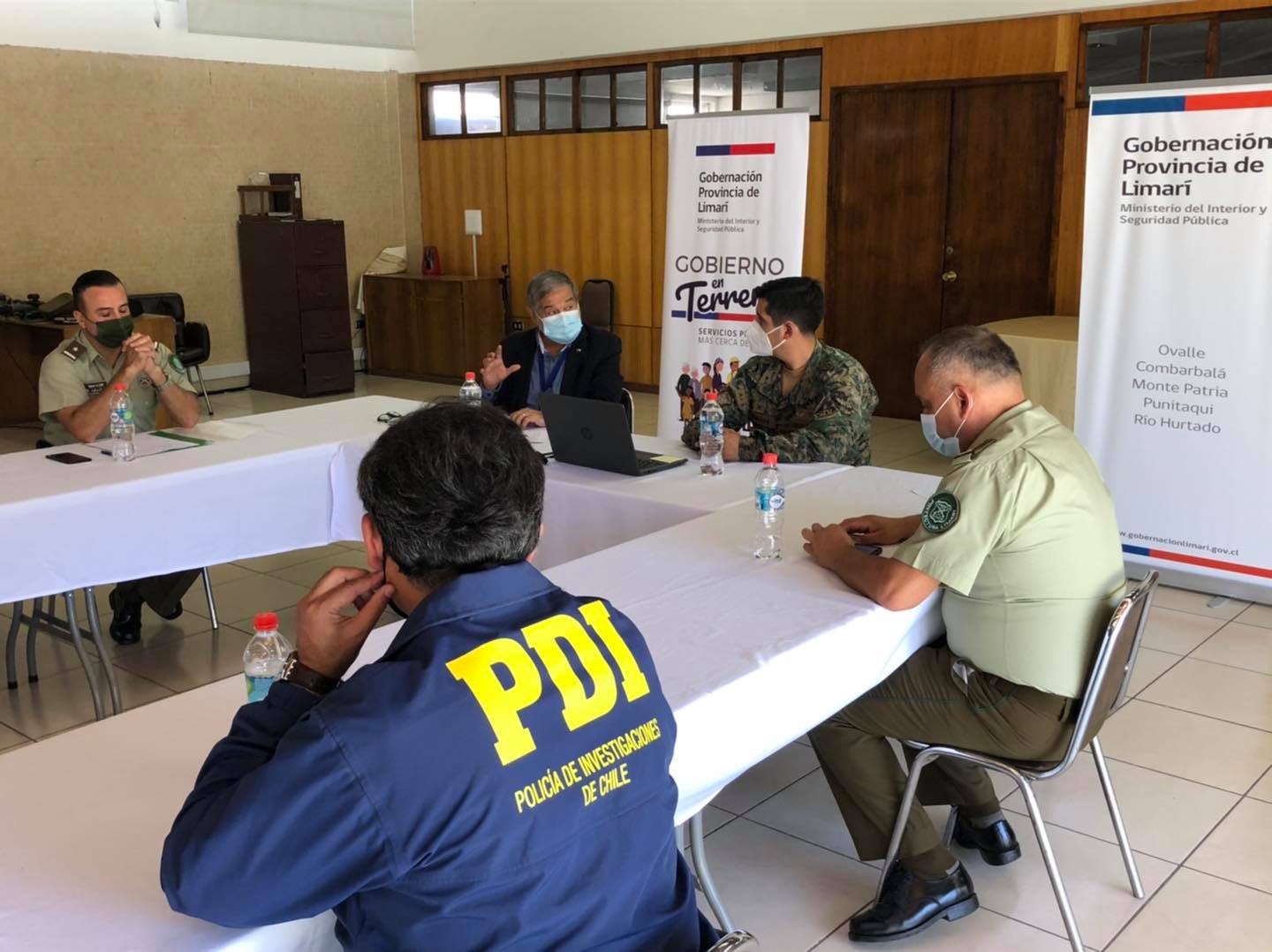 Gobernación de Limarí coordina detalles para inicio de cuarentena en Monte Patria