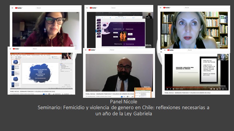 Destacan masiva participación en seminario sobre Ley Gabriela y anuncian Libro sobre exponencias