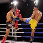 Deportista regional entrena y se prepara para convertirse en profesional del Kickboxing