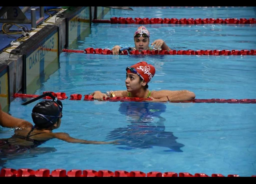 Seleccionada nacional de Nado con aletas ya entrena en Piscina del Cendyr.