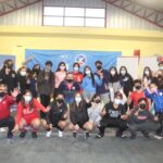 María Fernanda Valdés realizó Clinica Deportiva a deportistas de Promesas Chile.