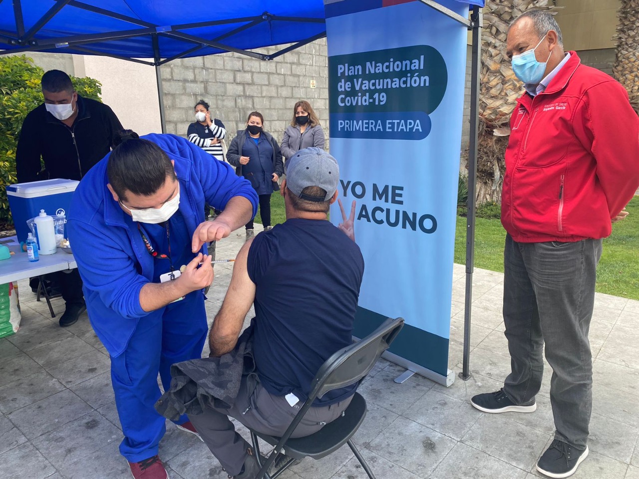 Organizan operativos en sectores estratégicos para incentivar la vacunación con dosis de refuerzo