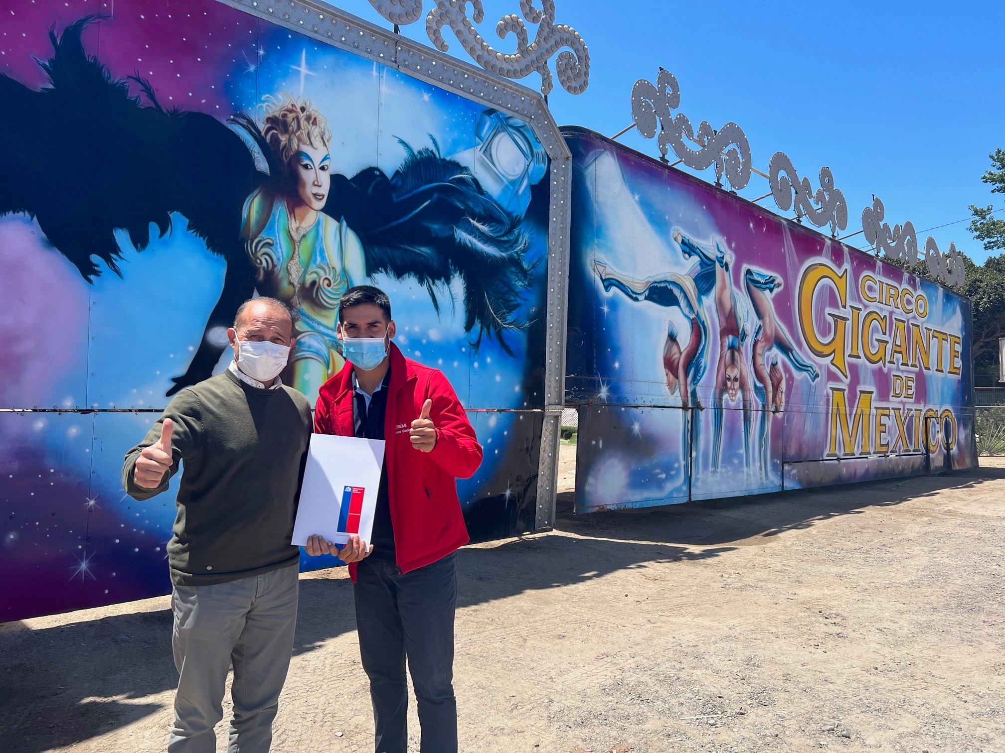 Bienes Nacionales entrega terreno del Espejo de Agua para el regreso del Circo Gigante de México a La Serena