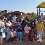 Vecinos de La Placa cuentan con nuevo espacio recreativo