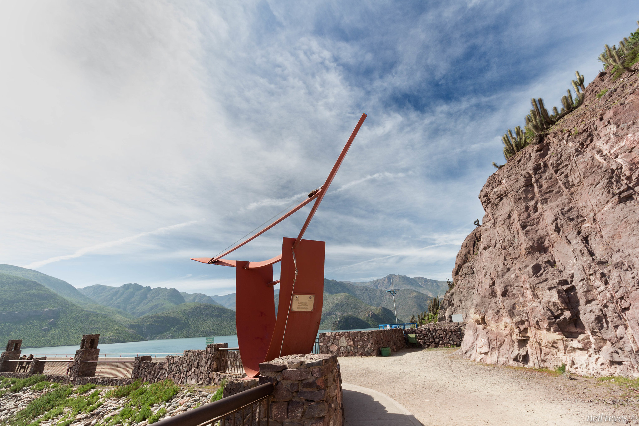 Arpa Eólica del Embalse Puclaro será restaurada para seguir deleitando con los sonidos del viento