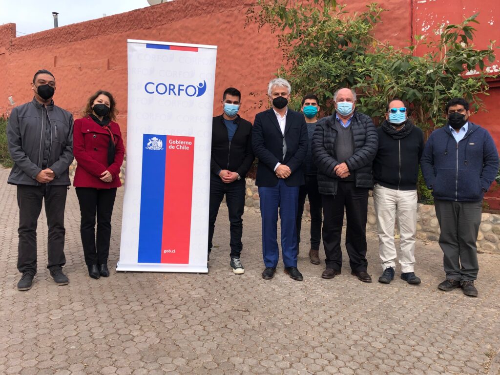 MÁSMAR presentó la labor del programa al nuevo director regional de Corfo, Andrés Zurita