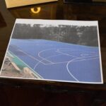 Instituto Nacional de Deportes  invierte recursos que mejoran la  multicancha de Caleta San Pedro.