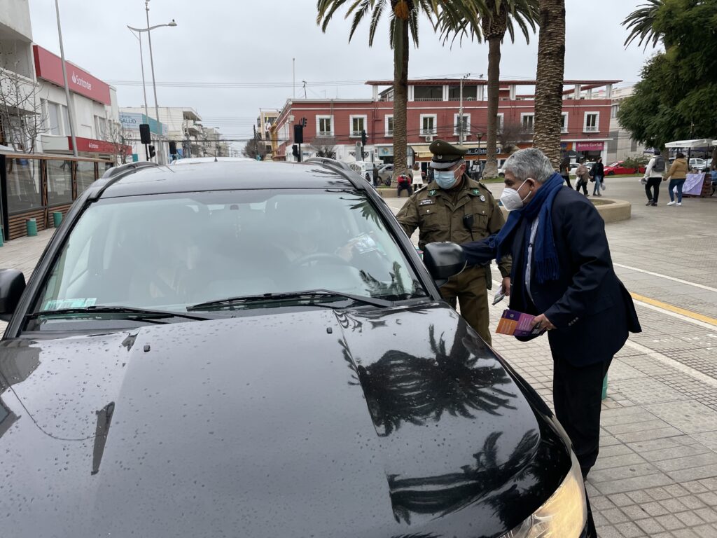 Lanzan campaña para prevenir robos violentos y portonazos en Ovalle