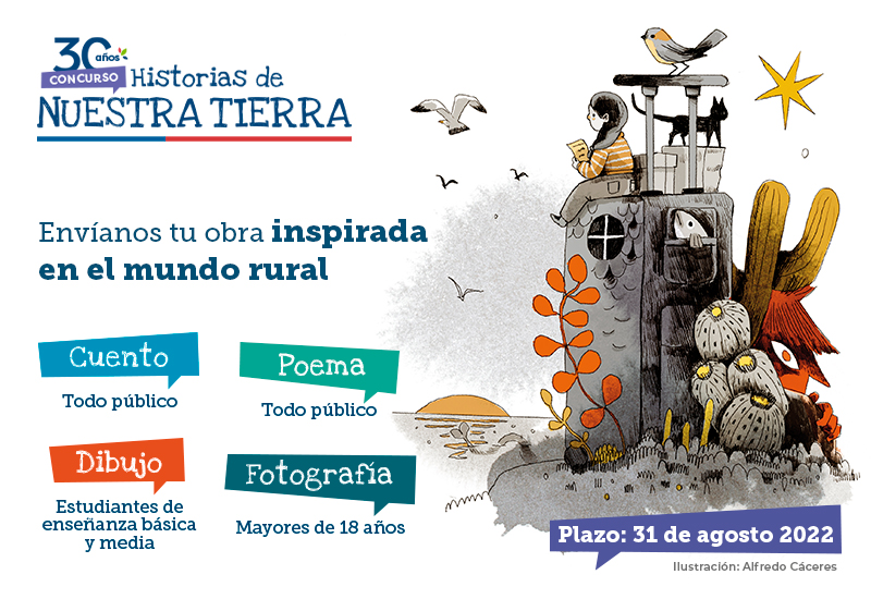 En estas vacaciones de invierno invitan a participar del concurso Historias de Nuestra Tierra