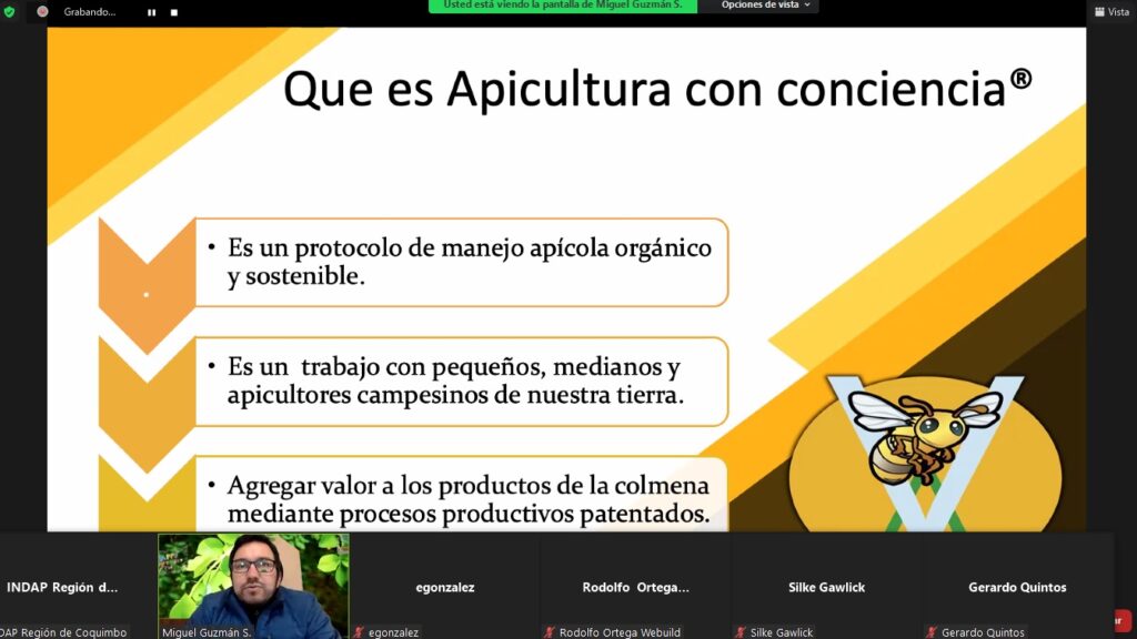 Realizan Seminario Apícola para generar conciencia sobre el valor de las abejas y visibilizar su aporte a la seguridad alimentaria