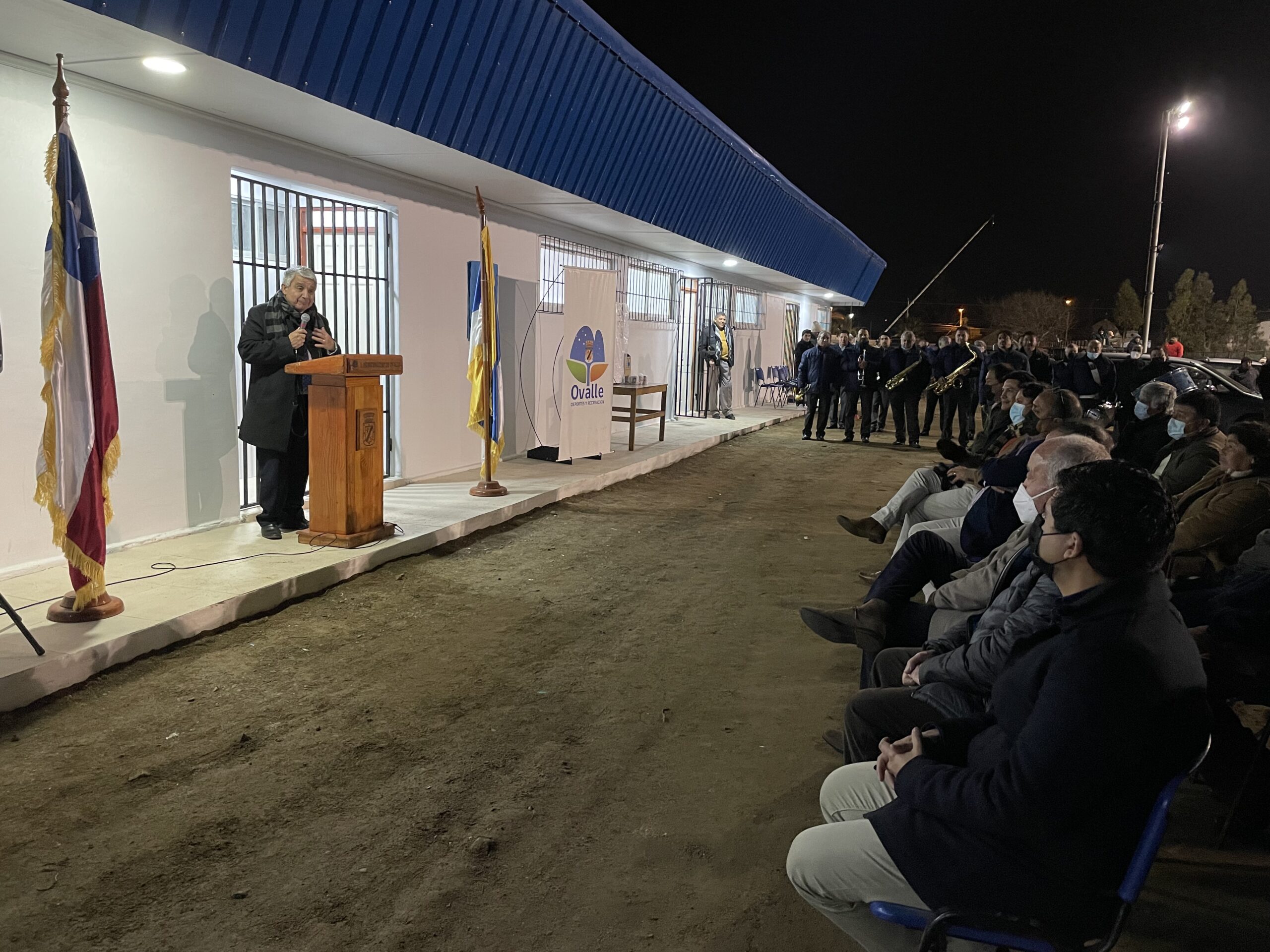 Asociación de Fútbol Amateur de Ovalle cuenta con nueva área de camarines